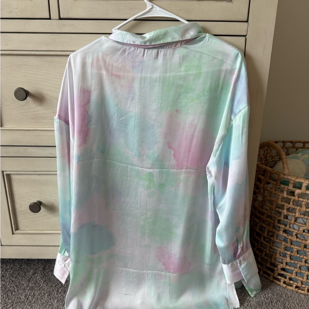 Colorful Button-Up Shirt - Picture 2 of 2